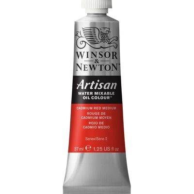Winsor & Newton Artisan Huile à Mélange d'Eau - Rouge Cadmium Moyen - 37ml - Publicité Winsor & Newton Artisan Huile à Mélange d'Eau - Rouge Cadmium Moyen - 37ml - Publicité