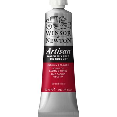 Winsor & Newton Colore ad Olio Misto con Acqua - Rosso Cadmio Scuro - 37ml Winsor & Newton Colore ad Olio Misto con Acqua - Rosso Cadmio Scuro - 37ml