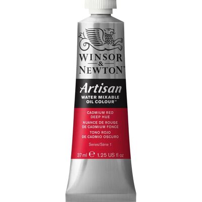 Winsor & Newton Artisan Water Mixable Oil Color - Cadmium Red Deep Hue - 37ml Winsor & Newton Artisan Water Mixable Oil Color - Cadmium Red Deep Hue - 37ml