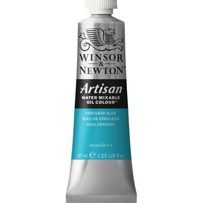 Winsor & Newton Artisan Water Mixable Oil Colour - Cerulean Blue - 37ml Winsor & Newton Artisan Water Mixable Oil Colour - Cerulean Blue - 37ml