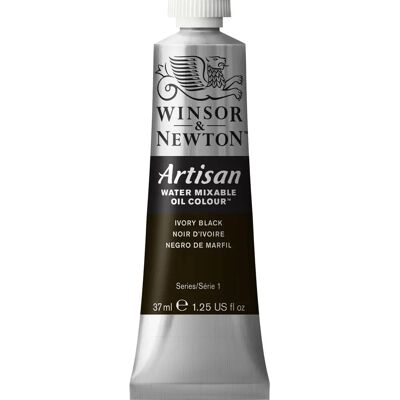 Winsor & Newton Artisan Wasserlösliche Ölfarbe - Elfenbeinschwarz 37ml Winsor & Newton Artisan Wasserlösliche Ölfarbe - Elfenbeinschwarz 37ml