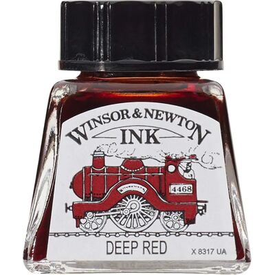 Winsor & Newton Rajz tinta Sötétvörös - 14ml - Professzionális művészellátás Winsor & Newton Rajz tinta Sötétvörös - 14ml - Professzionális művészellátás
