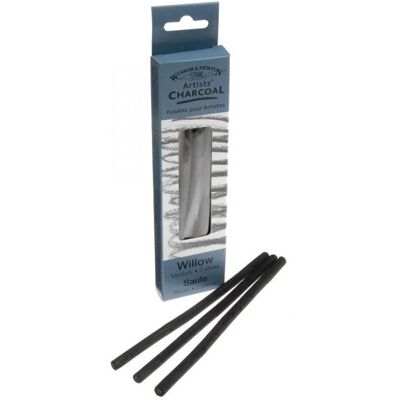 Winsor & Newton 7005170 Conjunto de lápis de carvão - Conjunto de lápis Winsor & Newton 7005170 Conjunto de lápis de carvão - Conjunto de lápis