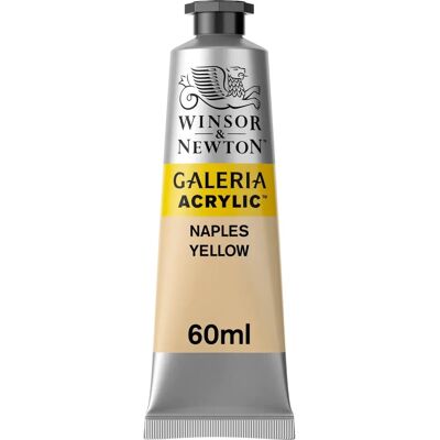 Winsor & Newton Galeria Akrilfesték - Nápoli Sárga - 60ml Winsor & Newton Galeria Akrilfesték - Nápoli Sárga - 60ml