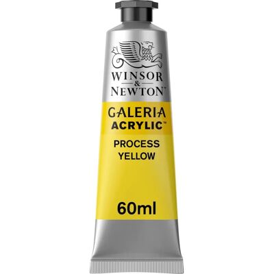 Winsor & Newton Galeria Akrylfesték - Folyamat Sárga - 60ml Winsor & Newton Galeria Akrylfesték - Folyamat Sárga - 60ml