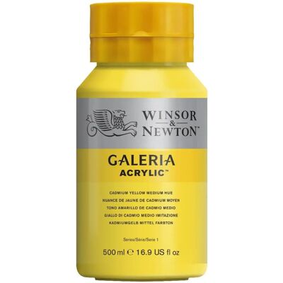 Winsor & Newton Galeria Acrylfesték - Sárga - 500ml Winsor & Newton Galeria Acrylfesték - Sárga - 500ml