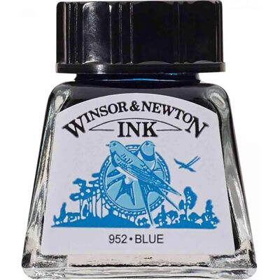 Winsor & Newton Blaue Zeichentinte - 14ml Winsor & Newton Blaue Zeichentinte - 14ml