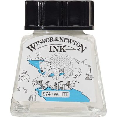 Winsor & Newton Weiße Zeichenfarbe - 14ml - Zeichenfarbe Winsor & Newton Weiße Zeichenfarbe - 14ml - Zeichenfarbe