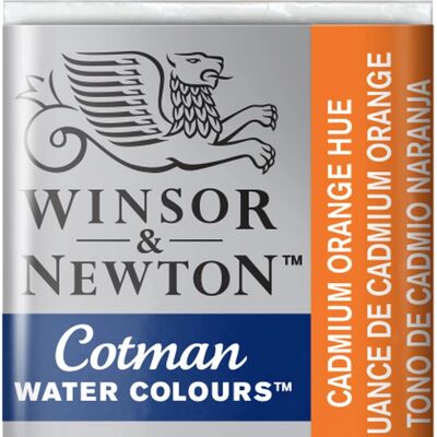 Winsor & Newton - Cotman Aquarelle - Cadmium Orange Hue - Publicité Winsor & Newton - Cotman Aquarelle - Cadmium Orange Hue - Publicité