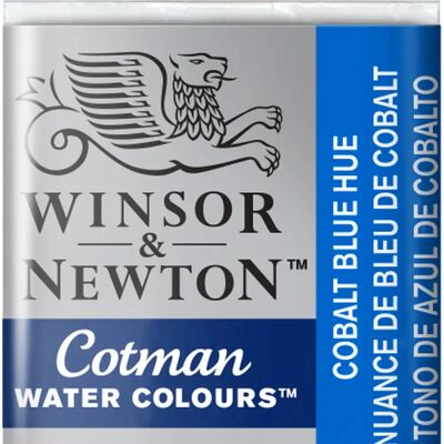 Winsor & Newton Cotman Aquarelle Moyenne Plaque - Teinte Bleu Cobalt - Peinture aquarelle - Publicité Winsor & Newton Cotman Aquarelle Moyenne Plaque - Teinte Bleu Cobalt - Peinture aquarelle - Publicité