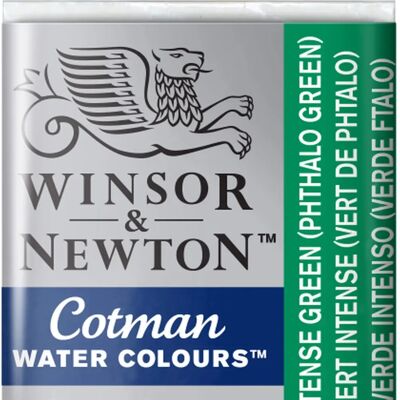 Winsor & Newton Cotman Aquarell-Halbpastell - Intensivgrün - Lebendig, Lichtbeständig, Kompakt Winsor & Newton Cotman Aquarell-Halbpastell - Intensivgrün - Lebendig, Lichtbeständig, Kompakt