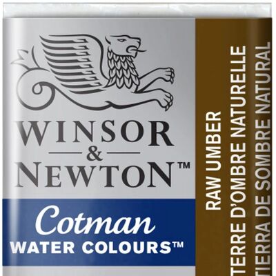Winsor & Newton - Cotman Aquarelle Raw Umber Half Pan - Peinture aquarelle - Publicité Winsor & Newton - Cotman Aquarelle Raw Umber Half Pan - Peinture aquarelle - Publicité