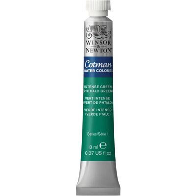 Winsor & Newton Cotman Aquarelle - Vert Intense - 8ml - Publicité Winsor & Newton Cotman Aquarelle - Vert Intense - 8ml - Publicité