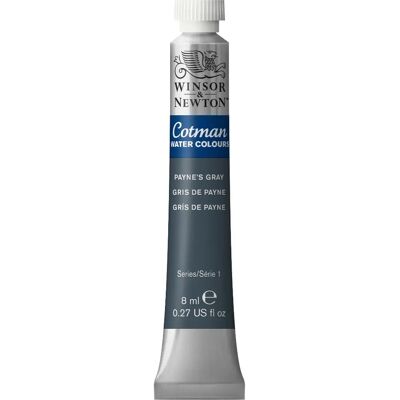 Winsor & Newton - Cotman - Paynes Gray - Aquarelle - Publicité Winsor & Newton - Cotman - Paynes Gray - Aquarelle - Publicité