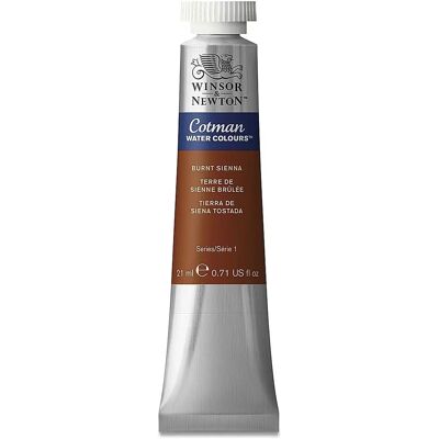 Winsor & Newton Cotman Aquarellfarbe 21ml Burnt Sienna Winsor & Newton Cotman Aquarellfarbe 21ml Burnt Sienna