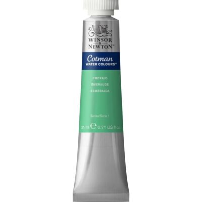 Winsor & Newton Cotman Watercolour Emerald 21ml - Watercolour Paint Winsor & Newton Cotman Watercolour Emerald 21ml - Watercolour Paint