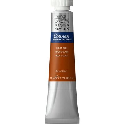 Winsor & Newton Cotman Light Red Watercolour Paint - 21ml - Art Supply Winsor & Newton Cotman Light Red Watercolour Paint - 21ml - Art Supply