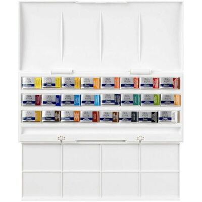 Winsor & Newton Cotman Watercolour Studio Set - 24 Whole Pans Winsor & Newton Cotman Watercolour Studio Set - 24 Whole Pans
