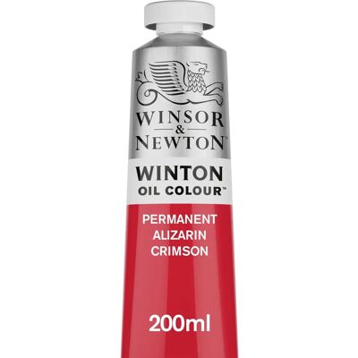 Winsor & Newton Winton Ölfarbe - Permanenter Alizarin Crimson - 200ml Winsor & Newton Winton Ölfarbe - Permanenter Alizarin Crimson - 200ml