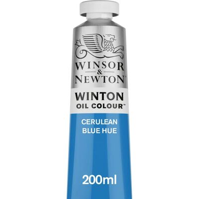 Winsor & Newton Winton Colore ad olio - Ciano Ceruleo - 200ml - Colore ad olio Winsor & Newton Winton Colore ad olio - Ciano Ceruleo - 200ml - Colore ad olio