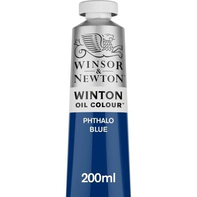 Winsor & Newton Winton Colore ad olio - Blu Phthalo - 200ml Winsor & Newton Winton Colore ad olio - Blu Phthalo - 200ml