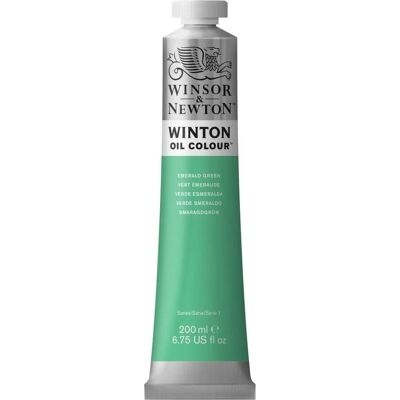 Winsor & Newton Winton Oil Paint Emerald Green - Oil Paint Winsor & Newton Winton Oil Paint Emerald Green - Oil Paint