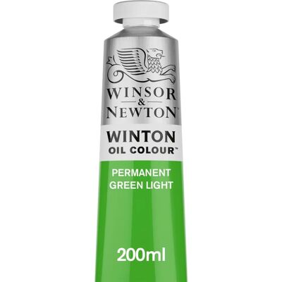 Winsor & Newton Winton Colore Olio - Verde Permanente Chiaro - 200ml Winsor & Newton Winton Colore Olio - Verde Permanente Chiaro - 200ml