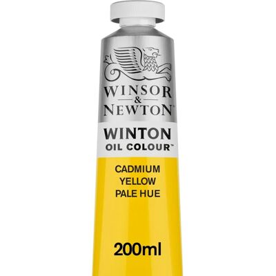 Peinture à l'huile Winsor & Newton Winton - Jaune Cadmium Pale - 200ml Peinture à l'huile Winsor & Newton Winton - Jaune Cadmium Pale - 200ml