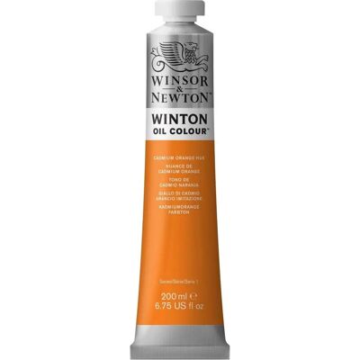 Winsor & Newton Winton olieverf - Cadmium Oranje Tint - 200ml Winsor & Newton Winton olieverf - Cadmium Oranje Tint - 200ml