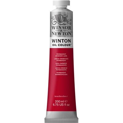 Winsor & Newton Winton Ölfarbe - Permanent Crimson Lake - 200ml Winsor & Newton Winton Ölfarbe - Permanent Crimson Lake - 200ml