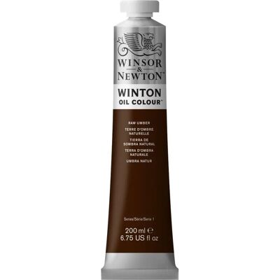 Peinture à l'huile Winsor & Newton Winton Raw Umber Peinture à l'huile Winsor & Newton Winton Raw Umber