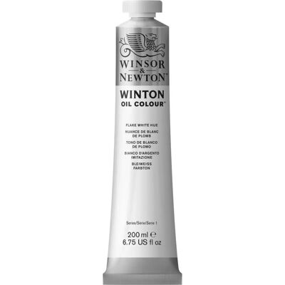 Winsor & Newton Winton Pintura al óleo - Tono de blanco escama - 200ml Winsor & Newton Winton Pintura al óleo - Tono de blanco escama - 200ml