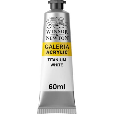 Winsor & Newton Galeria Akrilfesték - Titán Fehér - 60ml Winsor & Newton Galeria Akrilfesték - Titán Fehér - 60ml