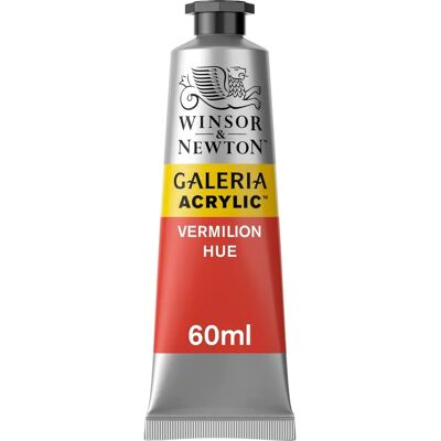 Winsor & Newton Galeria Acrylique Vermilion - Peinture Artistique Winsor & Newton Galeria Acrylique Vermilion - Peinture Artistique