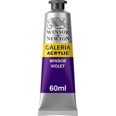 Winsor & Newton Galeria Peinture Acrylique Violette - 60ml Winsor & Newton Galeria Peinture Acrylique Violette - 60ml