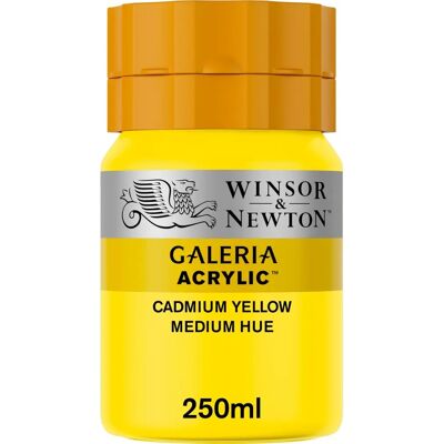 Winsor & Newton Galeria Acrilico - 250ml Cadmio - Resistente alla luce & Durevole - 60 Colori Winsor & Newton Galeria Acrilico - 250ml Cadmio - Resistente alla luce & Durevole - 60 Colori