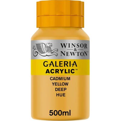Winsor & Newton Galeria Acrylic Cadmium Yellow Deep Hue - Acrylic Paint Winsor & Newton Galeria Acrylic Cadmium Yellow Deep Hue - Acrylic Paint