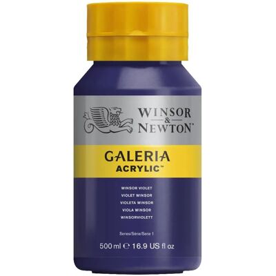 Winsor & Newton Galeria Akryyliväri Violet 500ml - Akryylimaali Winsor & Newton Galeria Akryyliväri Violet 500ml - Akryylimaali