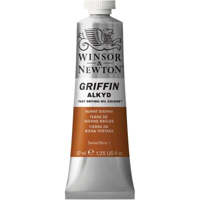 Winsor & Newton Griffin Alkyd Peinture à l'Huile à Séchage Rapide - Sienne Brûlée - Publicité Winsor & Newton Griffin Alkyd Peinture à l'Huile à Séchage Rapide - Sienne Brûlée - Publicité