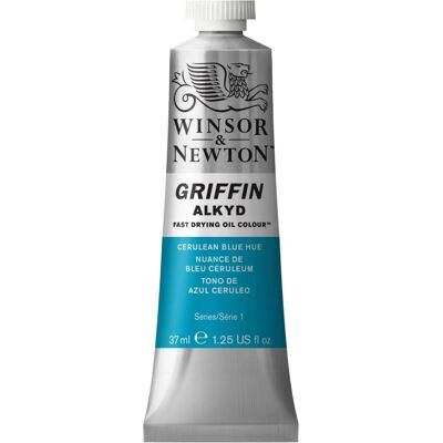Winsor & Newton Griffin Alkyd Fast Dry Oil Paint - Cerulean Blue Hue Winsor & Newton Griffin Alkyd Fast Dry Oil Paint - Cerulean Blue Hue