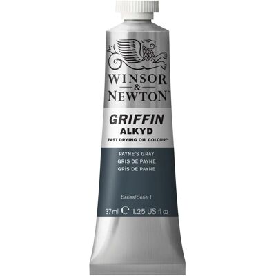 Peinture à l'huile Griffin Alkyd à séchage rapide de Winsor & Newton - Payne's Grey - Publicité Peinture à l'huile Griffin Alkyd à séchage rapide de Winsor & Newton - Payne's Grey - Publicité