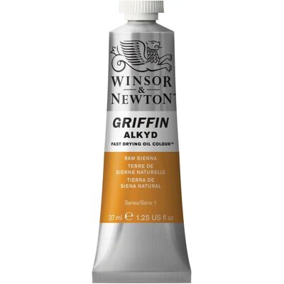 Winsor & Newton Griffin Alkyd Oil Paint - Raw Sienna - Fast Drying - 37ml Winsor & Newton Griffin Alkyd Oil Paint - Raw Sienna - Fast Drying - 37ml