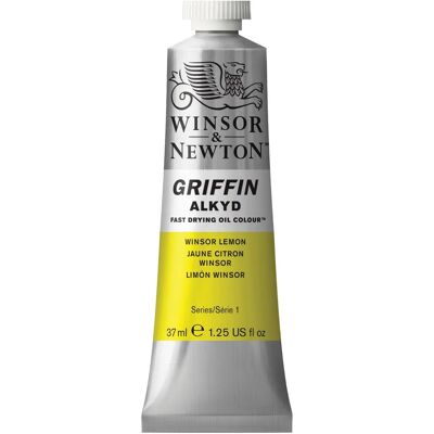 Peinture à l'huile Griffin Alkyd de Winsor & Newton - Citron Winsor - Série 1 - Peinture à l'huile - Publicité Peinture à l'huile Griffin Alkyd de Winsor & Newton - Citron Winsor - Série 1 - Peinture à l'huile - Publicité