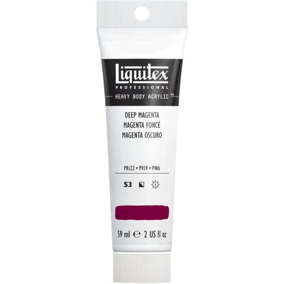 Liquitex Heavy Body - Magenta Foncé - 59ml Peinture acrylique Liquitex Heavy Body - Magenta Foncé - 59ml Peinture acrylique