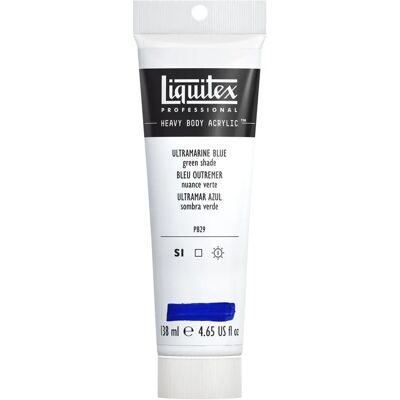 Liquitex Heavy Body Acrylic Paint - Ultramarine Blue (Green Shad) 138ml Liquitex Heavy Body Acrylic Paint - Ultramarine Blue (Green Shad) 138ml
