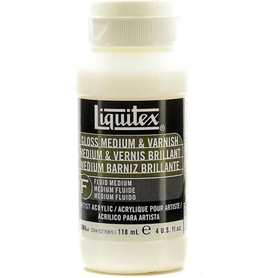 Liquitex - Glänzendes Medium & Firnis - E Vernice Brillante 118 ml Liquitex - Glänzendes Medium & Firnis - E Vernice Brillante 118 ml