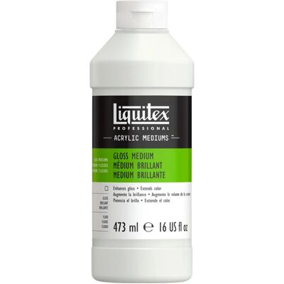 Liquitex Gloss Acrylic Medium & Varnish - 16oz Liquitex Gloss Acrylic Medium & Varnish - 16oz