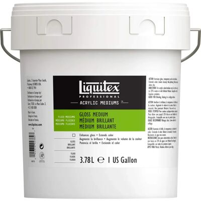 Liquitex Medium e Vernice Acrilica Lucida - 1gal - Medium e Vernice Liquitex Medium e Vernice Acrilica Lucida - 1gal - Medium e Vernice