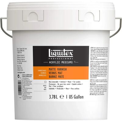 Liquitex Professional - Matte Varnish 3.79lt - Varnish Liquitex Professional - Matte Varnish 3.79lt - Varnish