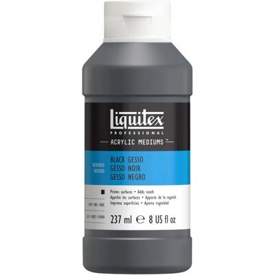 Liquitex Schwarzer Gesso - 237ml/8oz - Grundierung für Malerei Liquitex Schwarzer Gesso - 237ml/8oz - Grundierung für Malerei